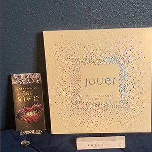 3 pack lip set includes Jouer Cream Lip Creme Collection and Urban Decay